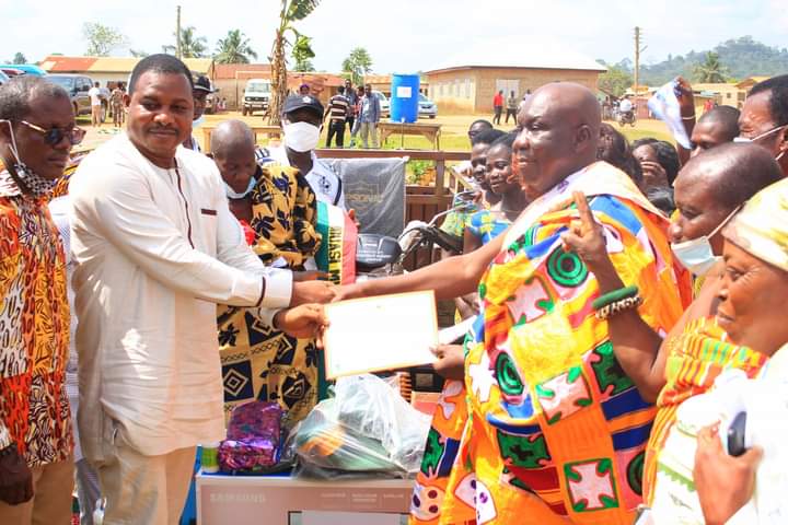 66-year-old ex-miner named best farmer at Obuasi