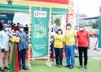 The official launch of the Stay Alive Campaign by key stakeholders and partners