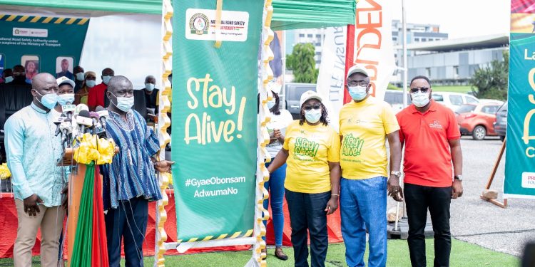 The official launch of the Stay Alive Campaign by key stakeholders and partners