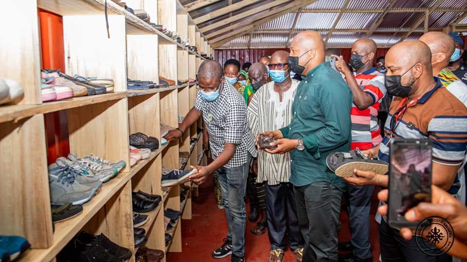 North Tongu: Ablakwa opens footwear, furniture bank for school children