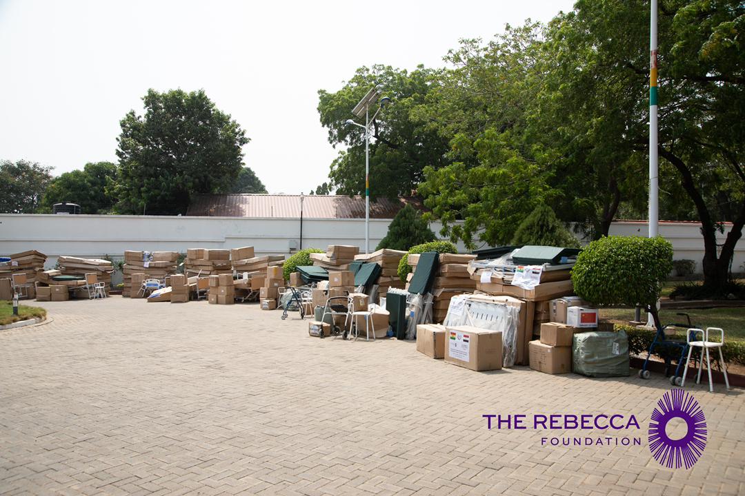 The Rebecca Foundation donates hospital beds, equipment to health centres