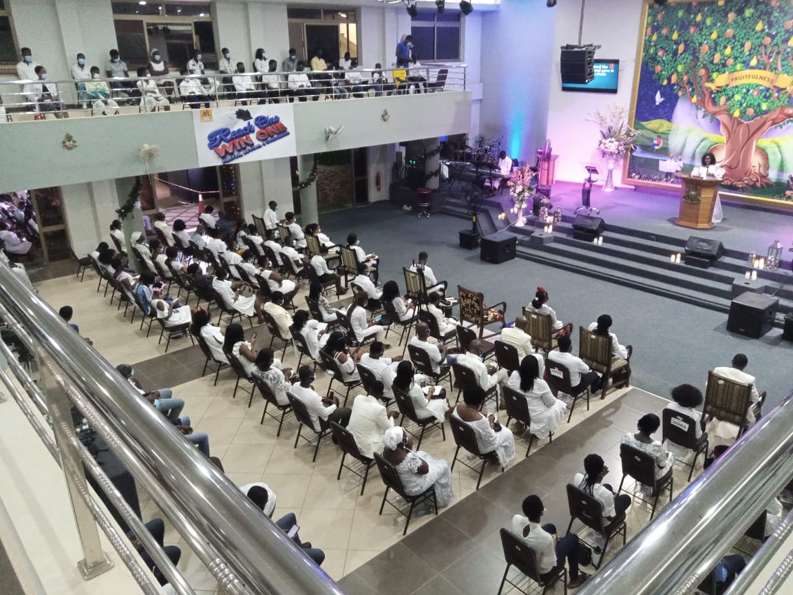 Ghanaian Christians usher in 2022 with watch night services [Photos]