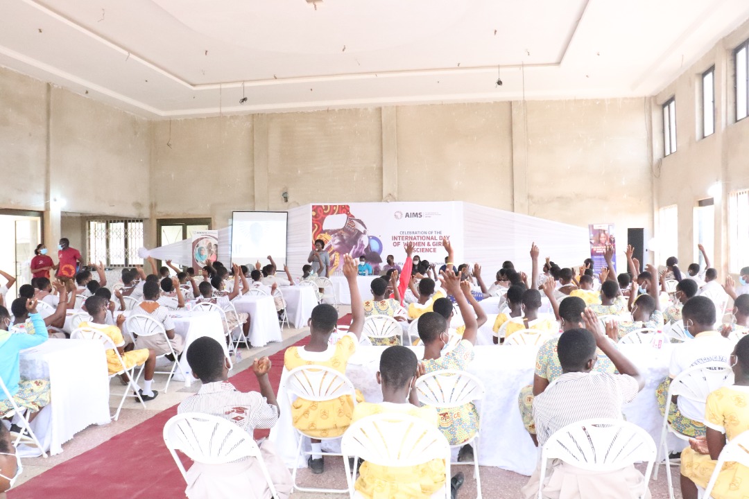 AIMS Ghana inspires young girls to pursue careers in STEM