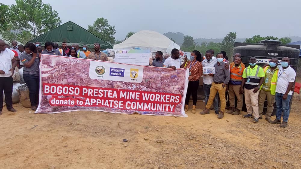 FGR Bogoso-Prestea Mine workers raise US$ 10K as seed money for Appiate Educational Endowment Fund
