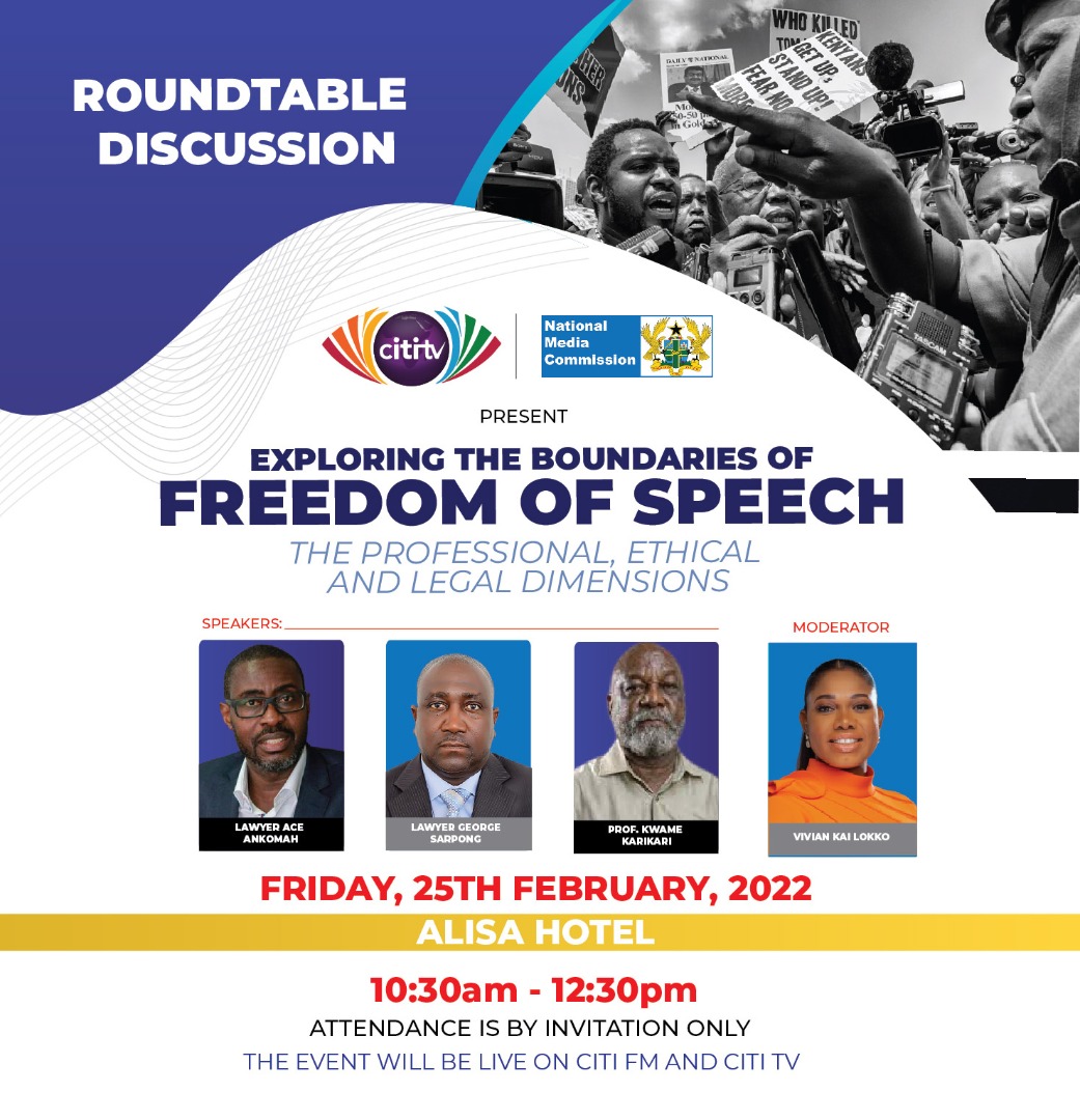 Citi TV to host roundtable discussion on media freedom today