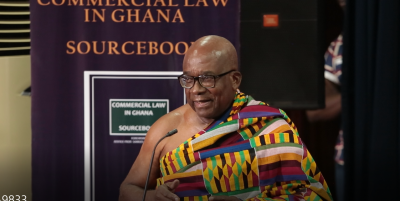 Clement Akapame, Lom Ahlijah launch book titled ‘Commercial Law In Ghana – Sourcebook’