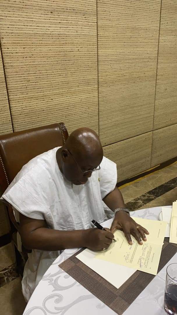 Akufo-Addo signs E-levy bill into law 2-days after passage