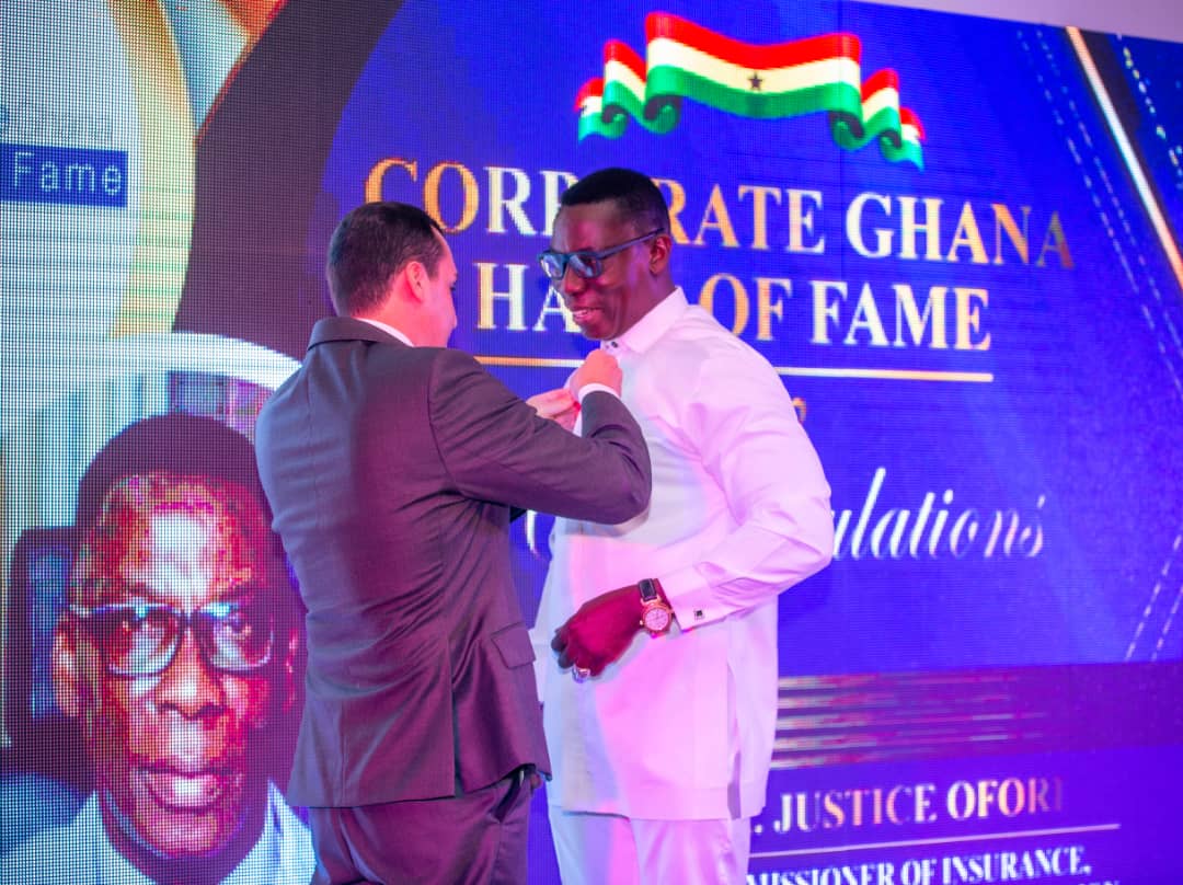 Commissioner of Insurance, Dr. Justice Ofori inducted into CEOs hall of fame