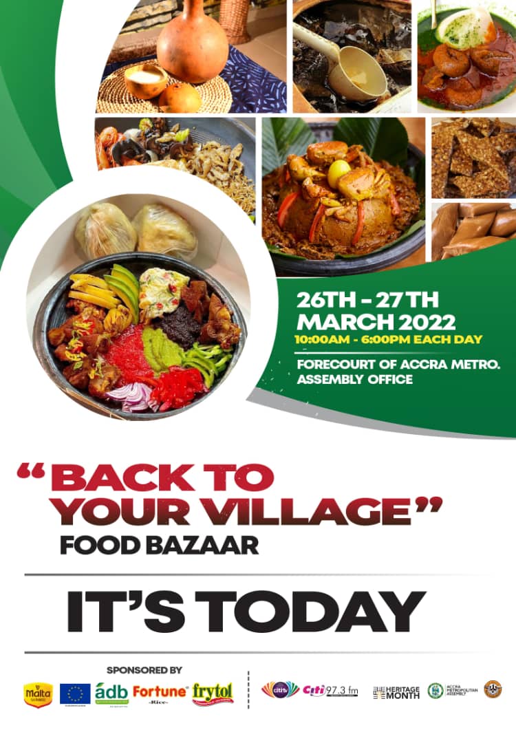 Citi FM/TV two-day #BackToYourVillage Food Bazaar commences today