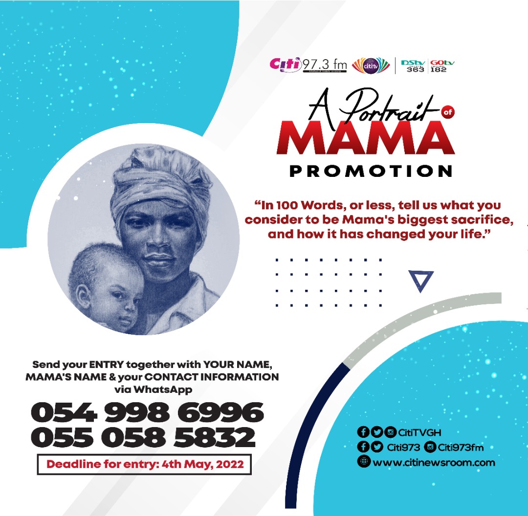 ‘A Portrait of Mama’ promo: Deadline for entries is May 4