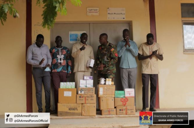 Ghana Battalion in South Sudan donates to locals