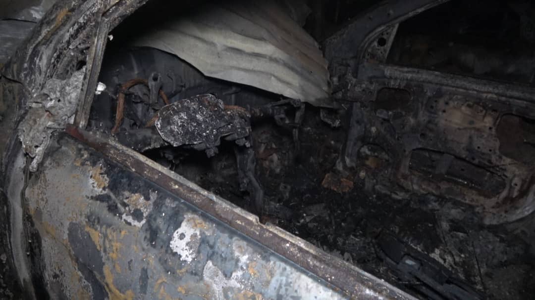Weija: Vehicles destroyed as fire sweeps through mechanic shop, warehouse