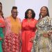 L-R: Oluwasola Obagbemi, Corporate Comms Manager, Anglophone West Africa at Meta; Adaora Ikenze, Head of Public Policy for Anglophone West Africa at Meta; Nana Aba Anamoah, GHOneTV, General Manager; and Kezia Anim-Addo, Director of Communications, Sub-Saharan Africa during the launch of the #NoFalseNewsZone campaign in Ghana
