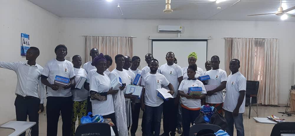 Western Region: 20 volunteers receive training, capital to establish plastic waste collection centres