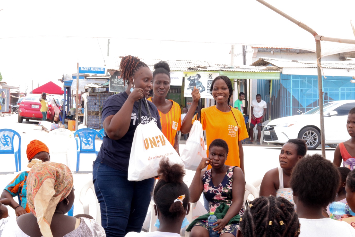 FHL Group, SheDecides Ghana undertake community canvas project at Chorkor