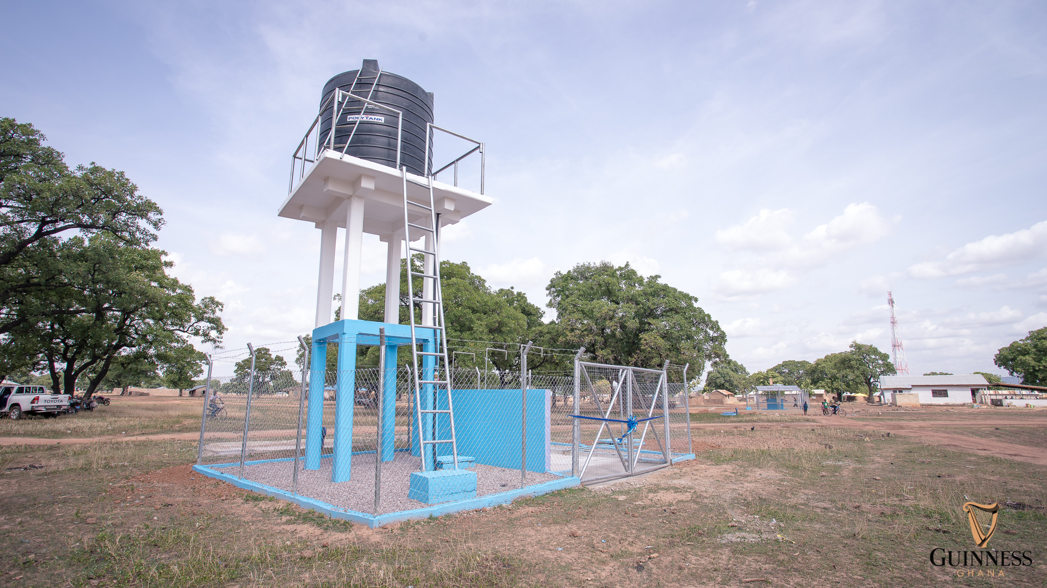 Guinness Ghana commissions mechanised solar powered water facility for Denugu community