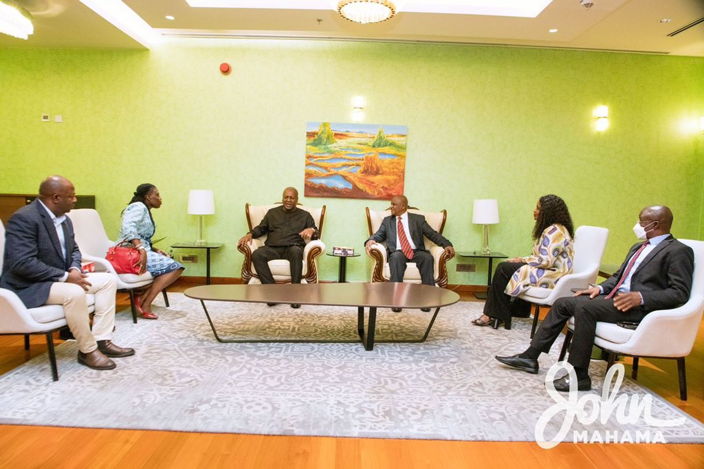 John Mahama attends Tana Forum board meeting in Ethiopia