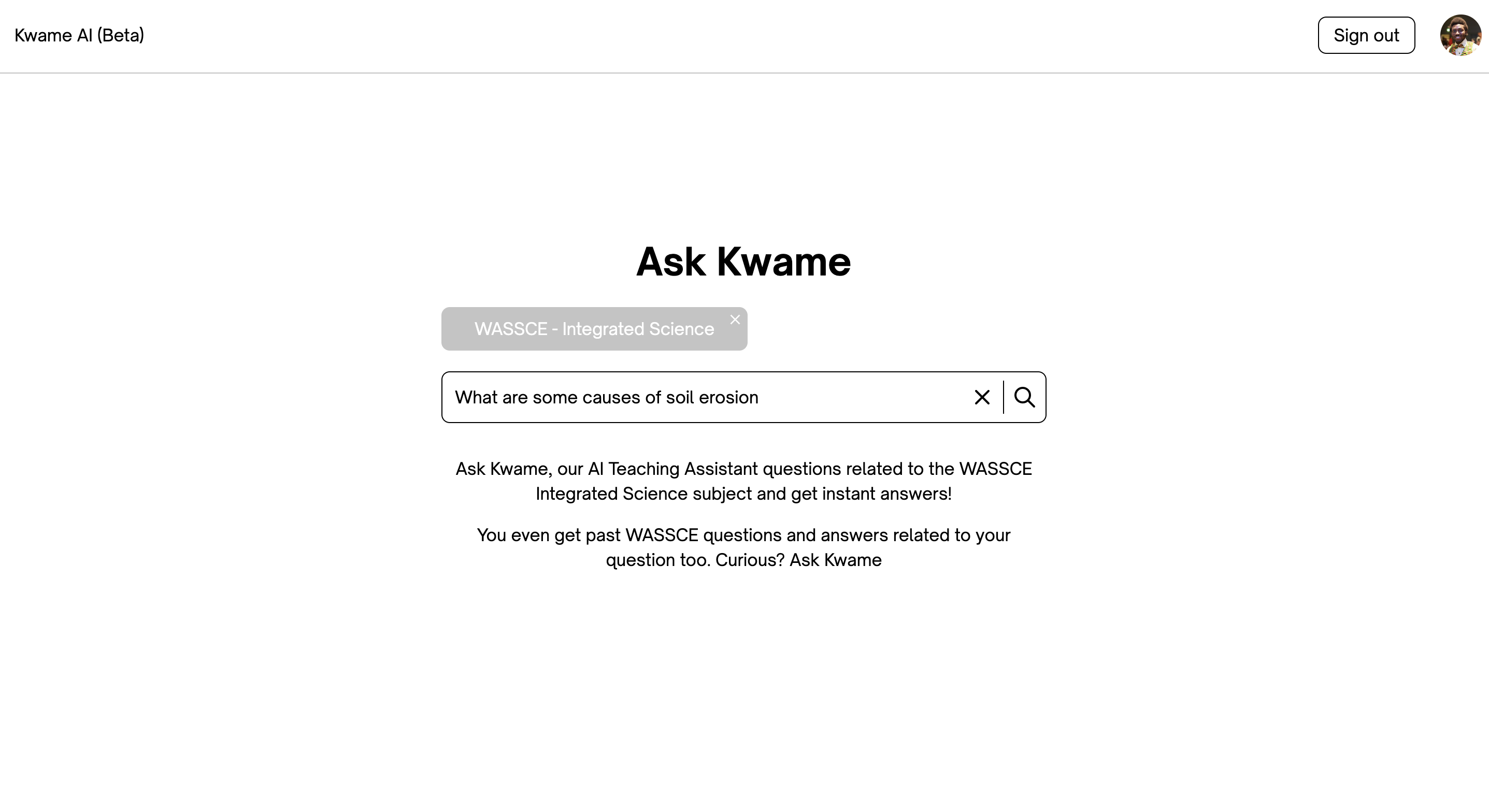 Ghanaian invents AI web app to provide instant answers on Science