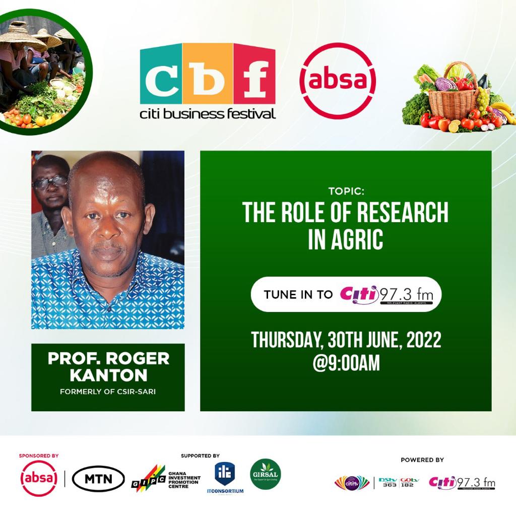 Let’s prioritize agric research and funding – Prof. Roger Kanton