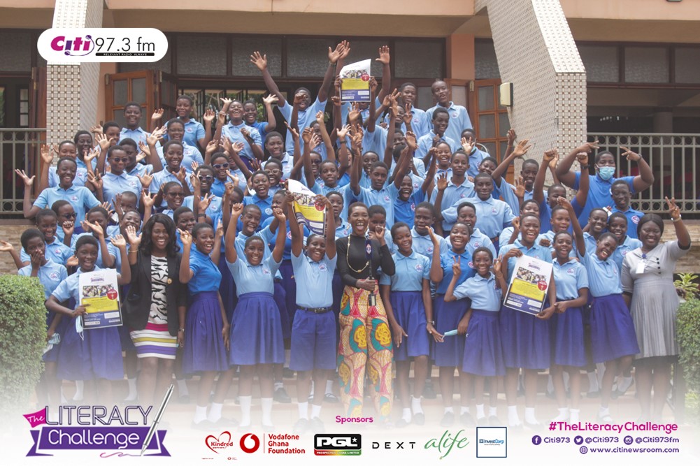 The Literacy Challenge: Citi FM ends roadshow with visit to 2 schools in Accra