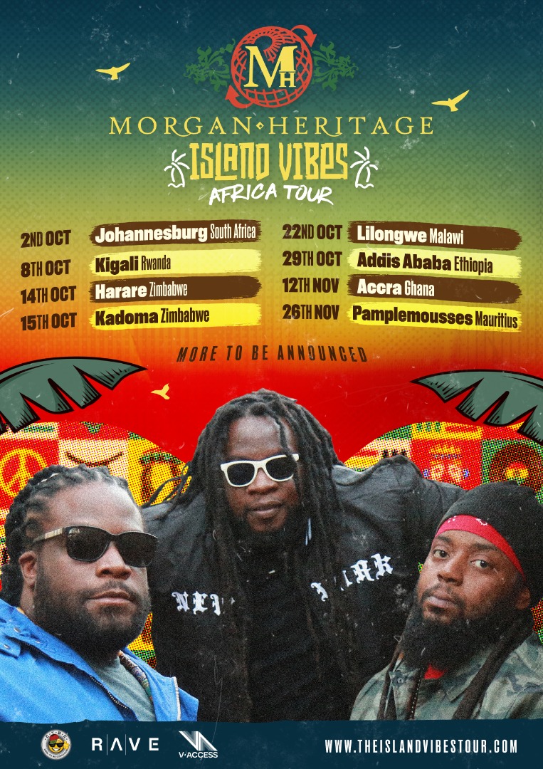 Morgan Heritage to embark on African tour on October 2