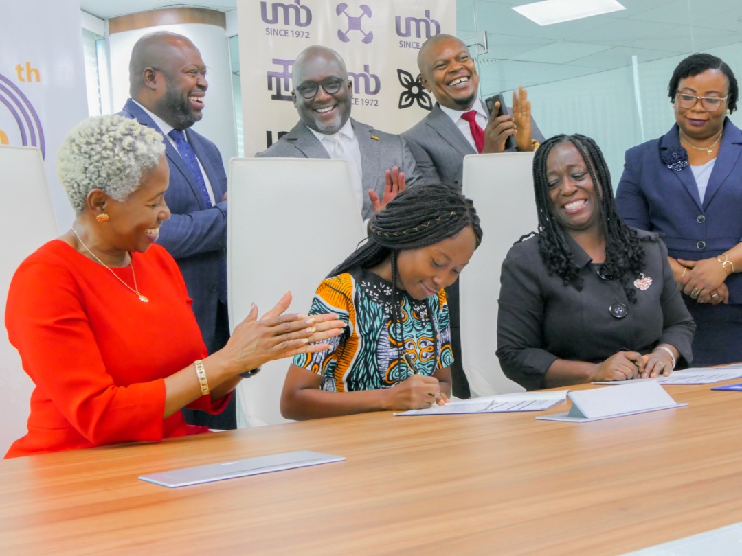 UMB awards cash grant to young female entrepreneur on the Springboard Show