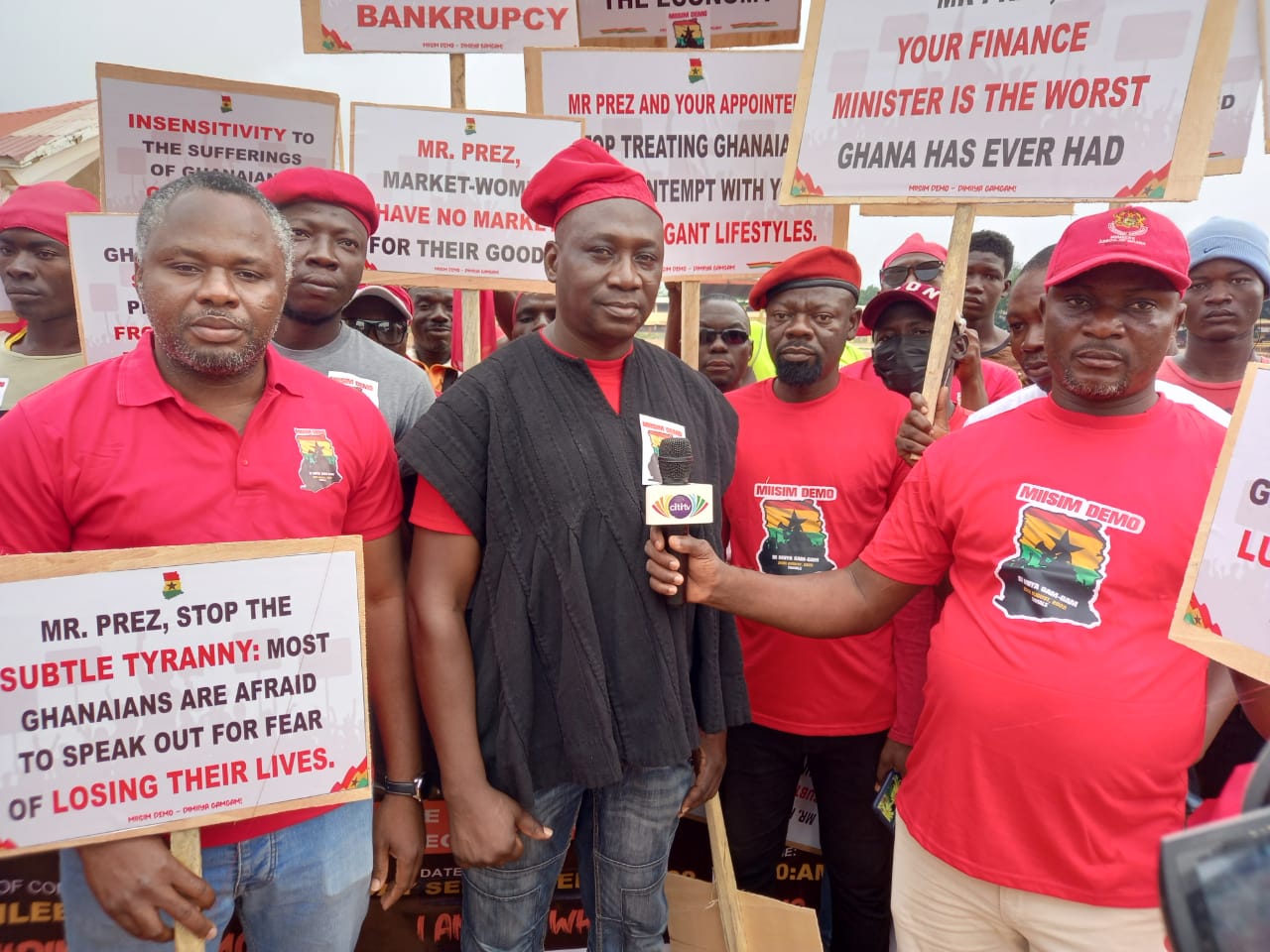 Demo held in Tamale to protest ‘hardship’ in Ghana