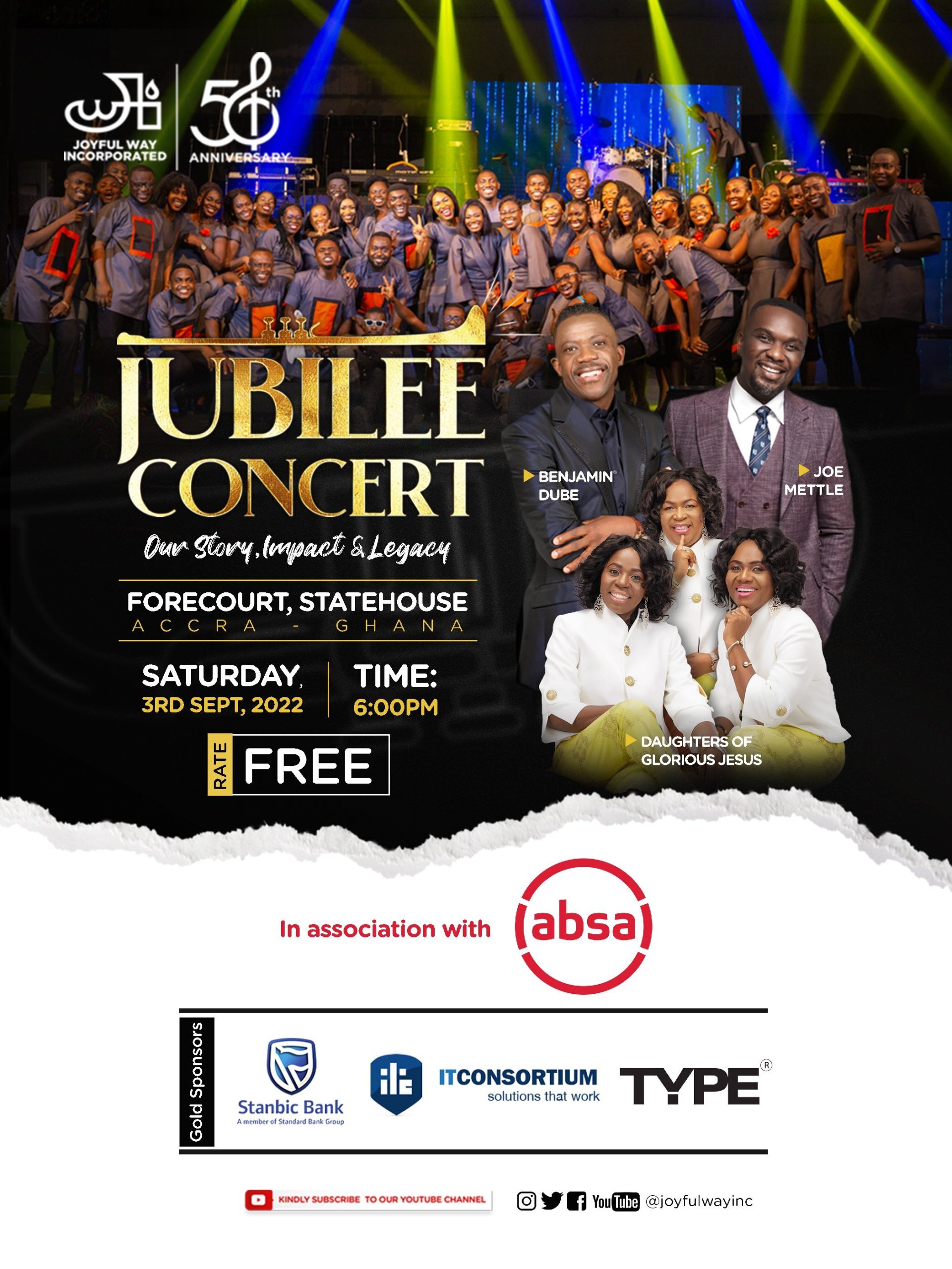 Joyful Way Incorporated to celebrate 50th anniversary with ‘Jubilee Concert’