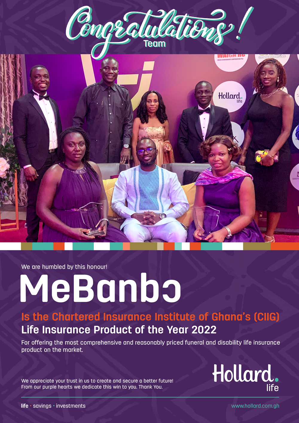Hollard Life’s MeBanbo is Chartered Insurance Institute’s Product of the Year