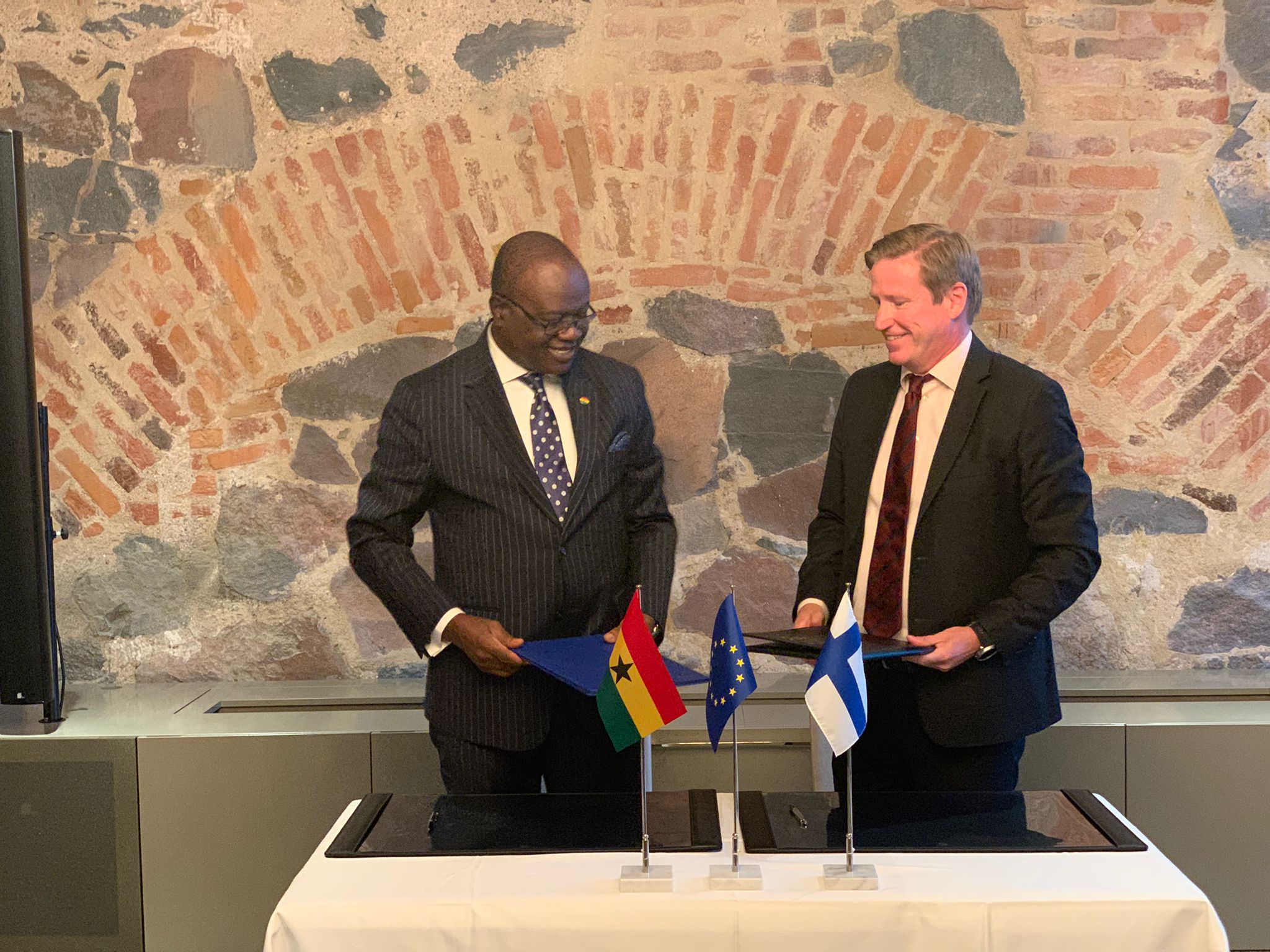 Ghana and Finland sign agreement to execute projects under PIF scheme