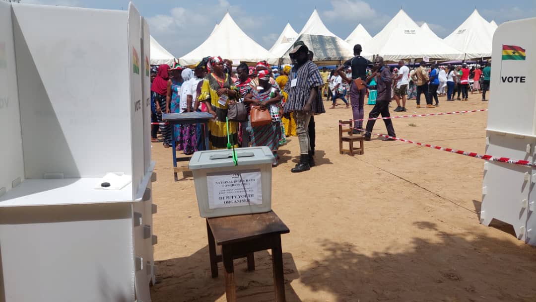 NDC holds constituency election in Ashaiman after postponement over challenges [Pictures]