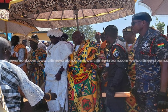 Asantehene, Ga Mantse make historic visit to Anlo State for Hogbetsotso festival