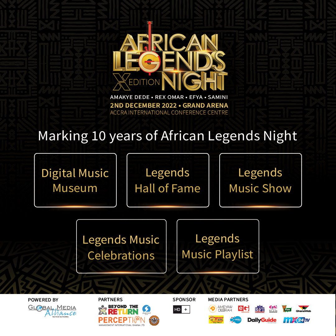African Legends Night marks 10 years with music museum, hall of fame, others