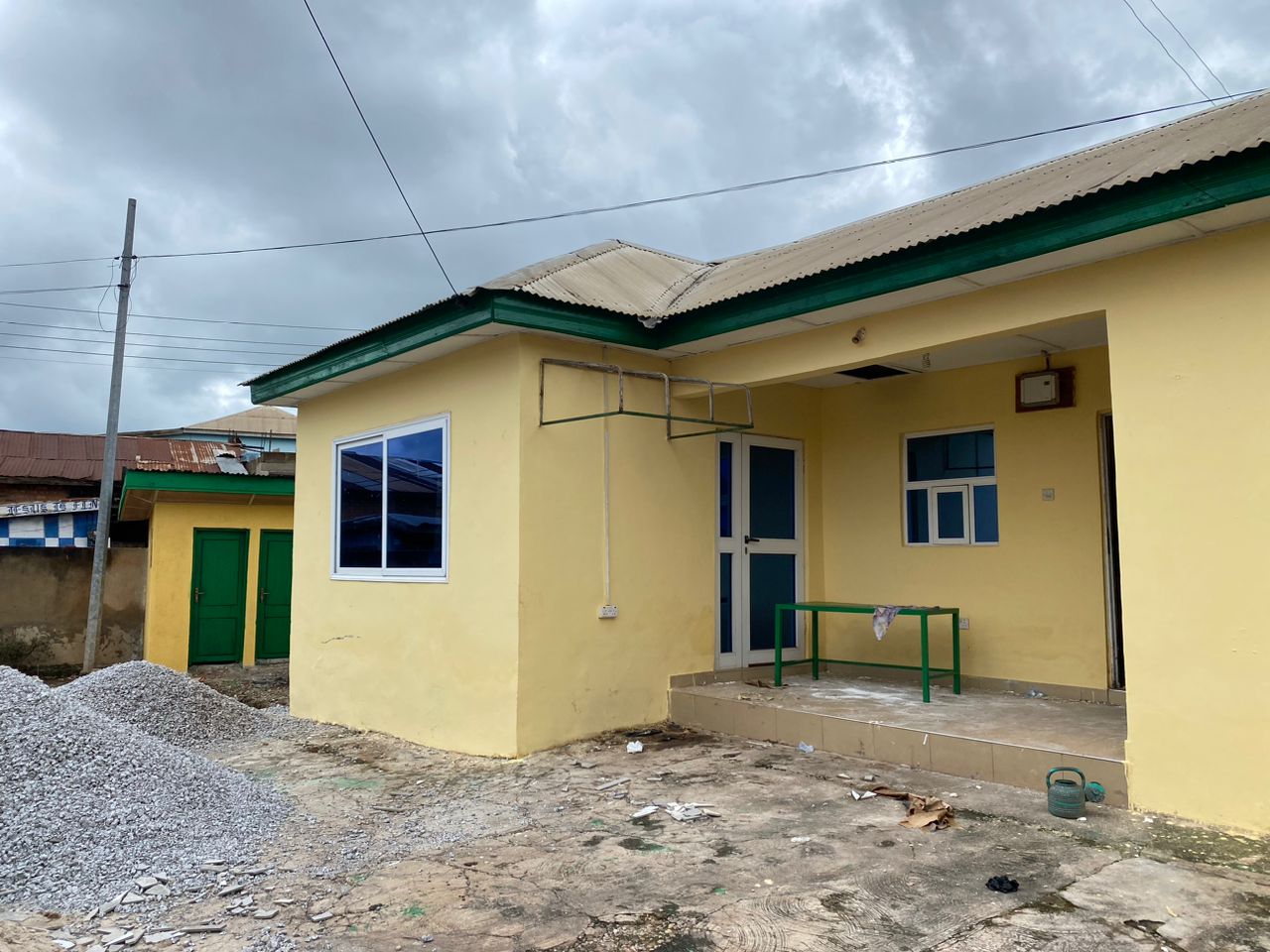 Lawyer Ralph Poku-Adusei renovates dilapidated Bekwai Municipal Ambulance Service office