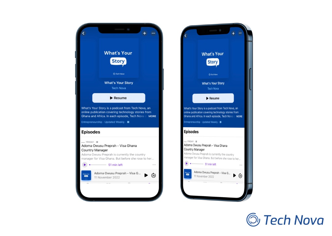 Tech Nova premieres new podcast series titled What’s Your Story