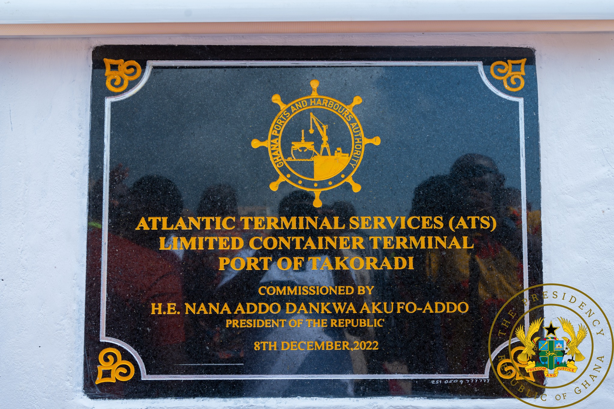 Akufo-Addo commissions Dry Bulk Terminal, ATS Multipurpose Container Terminal in Takoradi