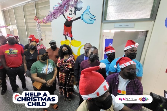 2022 ‘Help A Christmas Child’: Citi TV/FM reach out to kids at St. Joseph’s Orthopaedic Hospital [Photos]