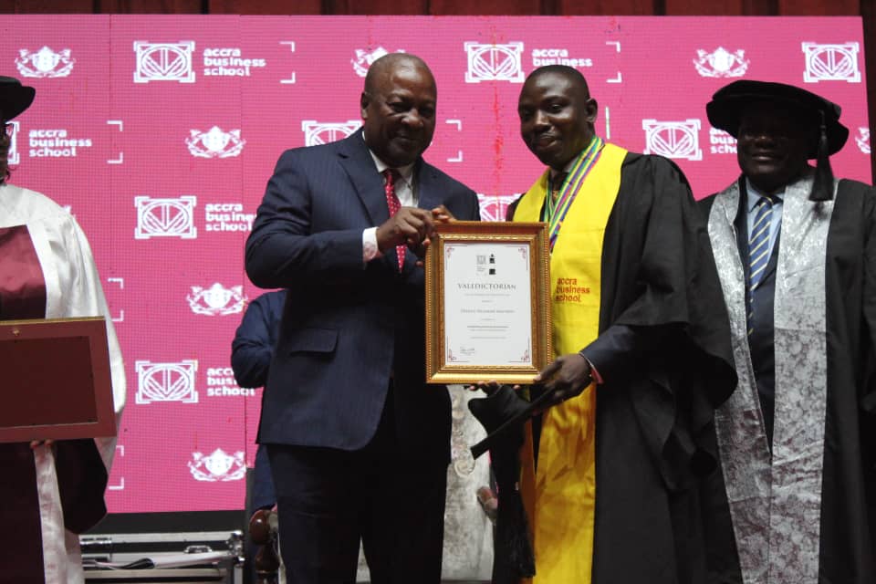 Be part of building a better Ghana – Mahama urges ABS graduands