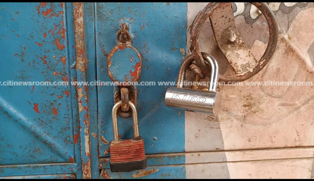 GUTA locks over 50 shops belonging to Nigerians in Kasoa