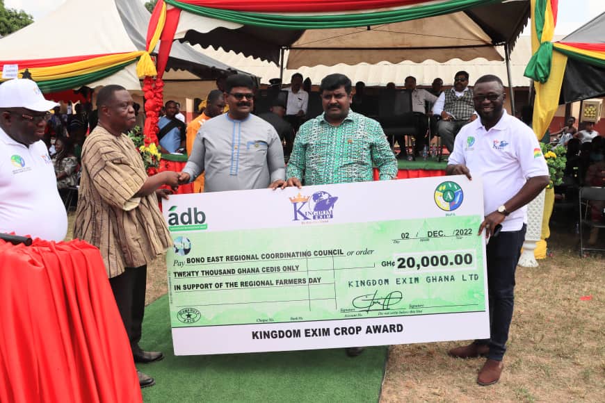 Kingdom Exim group supports Farmers’ Day with GH?500,000