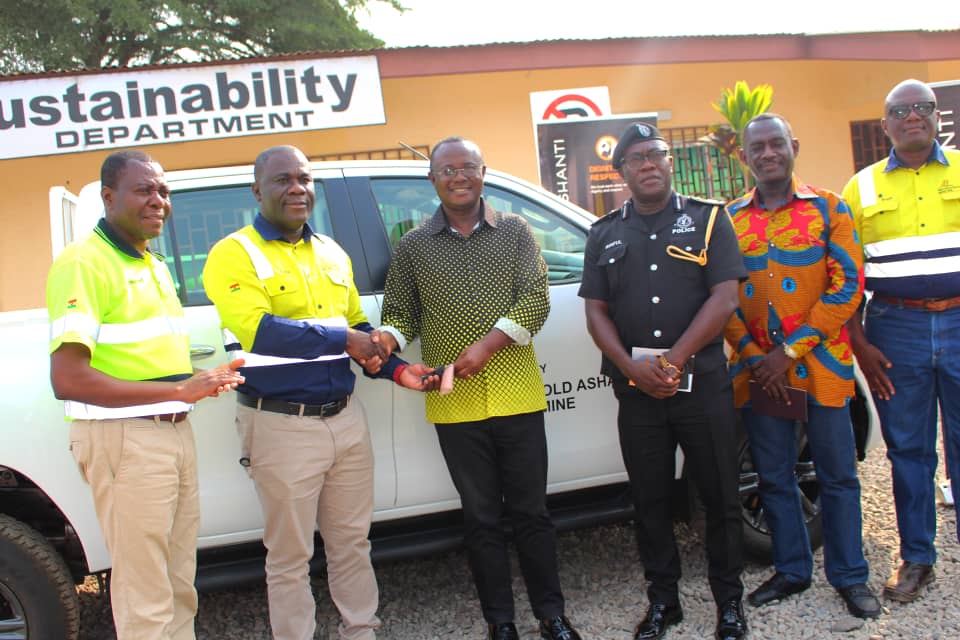 Police get support from Anglogold Ashanti