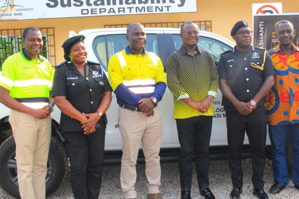 Police get support from Anglogold Ashanti