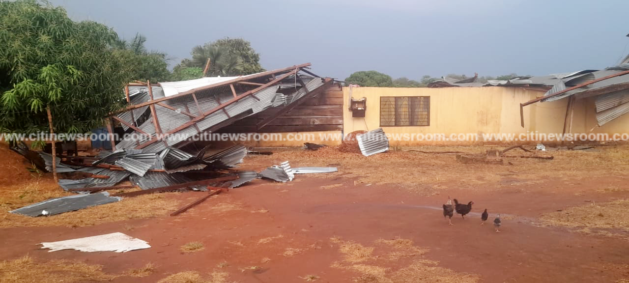 Scores of Ejuraman SHS students hospitalized after dining hall roof ripped off