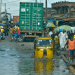 A flooded street in Lagos, Nigeria. Wikimedia Commons
