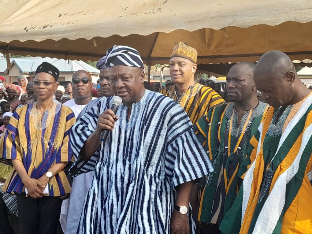 Mahama, Haruna attend 3rd day funeral ceremony of late Yagbonwura Tuntunba Boressah
