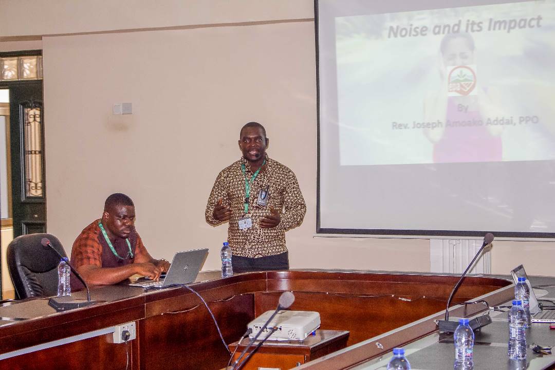 Obuasi EPA sensitizes churches on noise pollution
