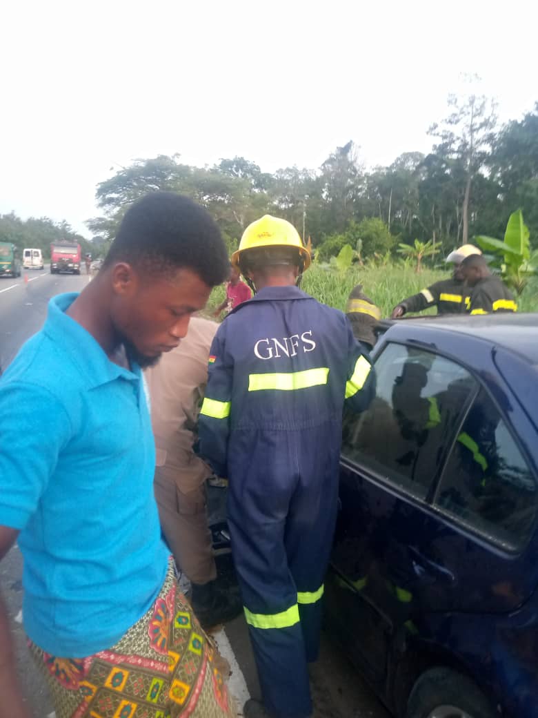 Gomoa: 21 persons injured after road crash on Accra-Cape Coast highway