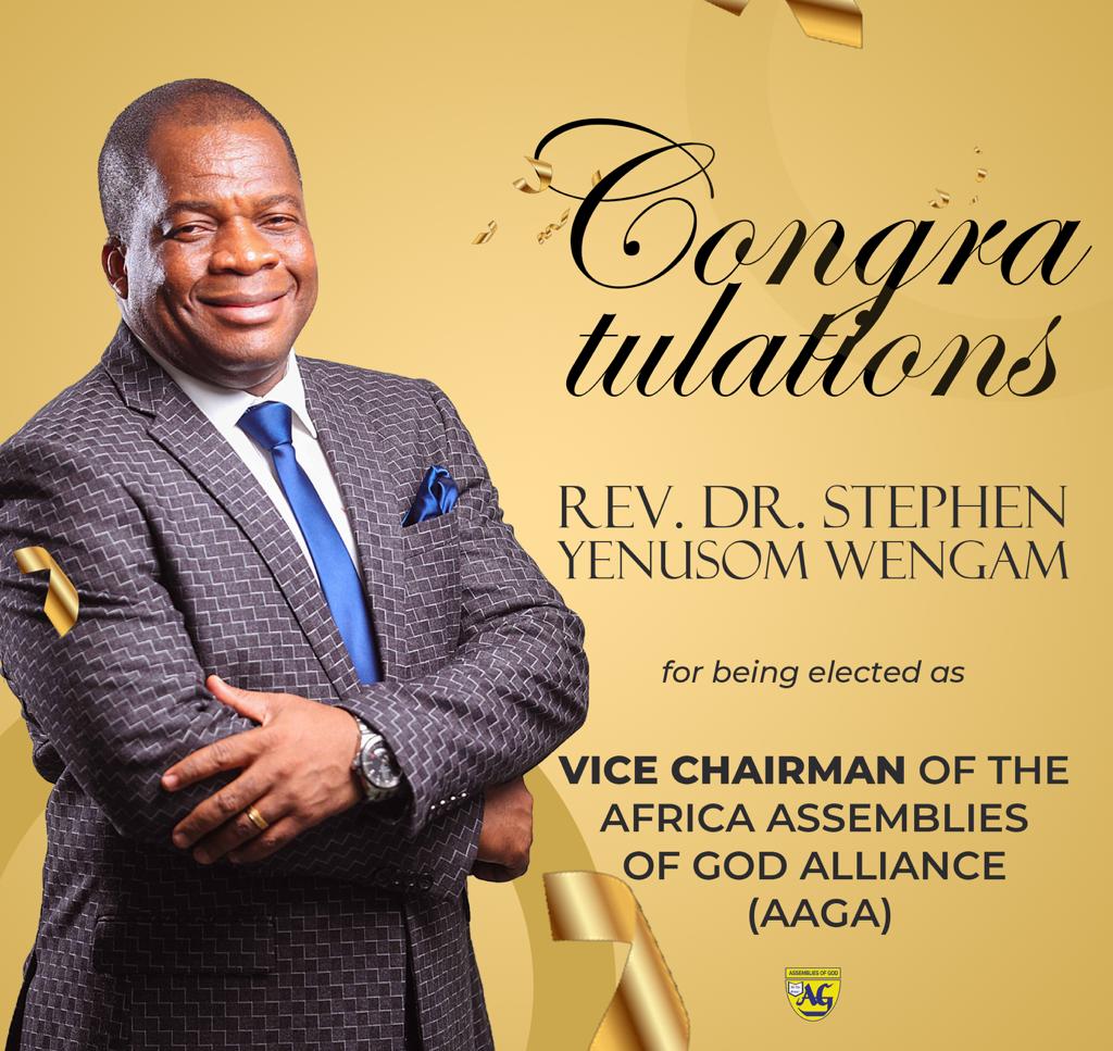 Rev. Wengam elected Vice Chairman of Africa Assemblies of God Alliance