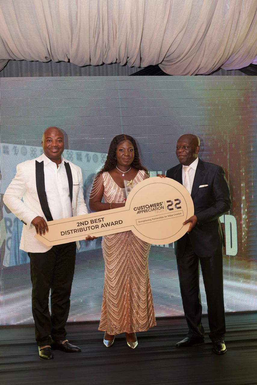 Clemonic Company Limited wins best Ghacem Cement distributor award