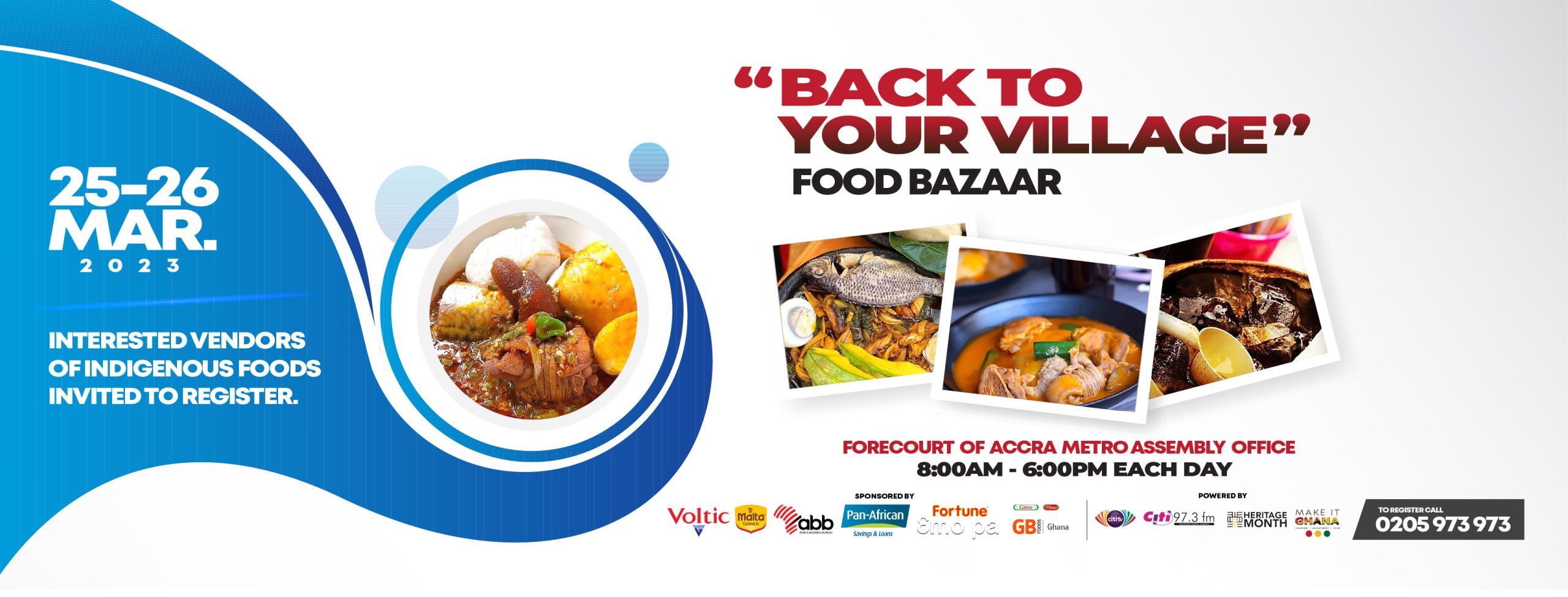 All set for Citi TV/Citi FM ‘Back to your Village Food Bazaar’ this weekend